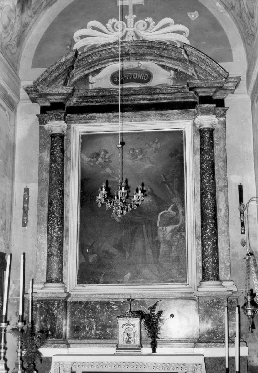 Sant'Antonio Abate (dipinto) di Manzini Luigi (prima metà sec. XIX)