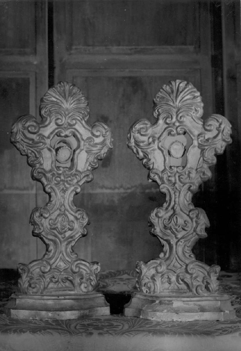 reliquiario - a ostensorio, serie - manifattura modenese (metà sec. XVIII)