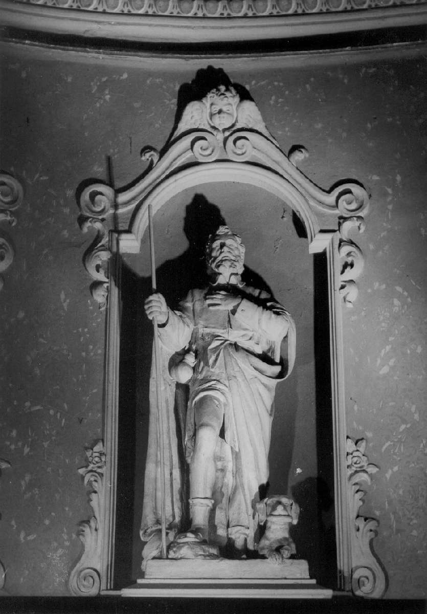 San Rocco (statua) - manifattura modenese (metà sec. XIX)