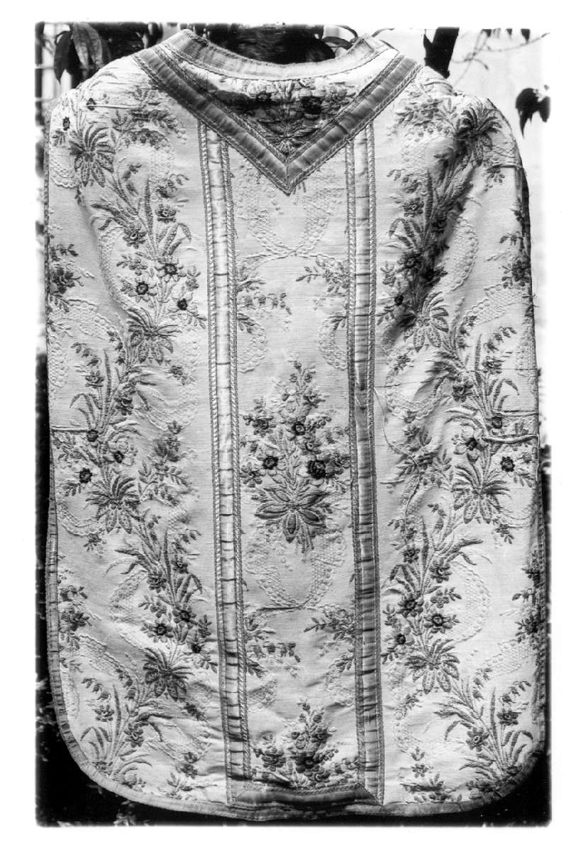 paramento liturgico, insieme - manifattura italiana (metà sec. XIX)