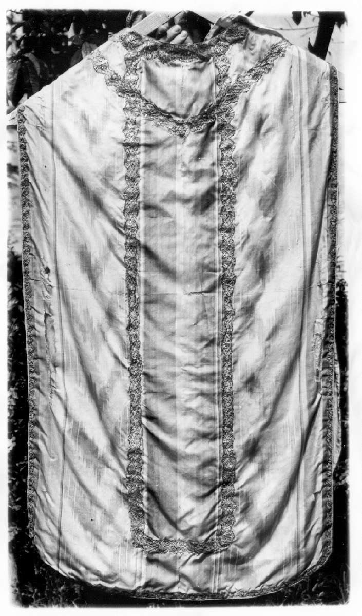 paramento liturgico, insieme - manifattura italiana (seconda metà sec. XVIII)