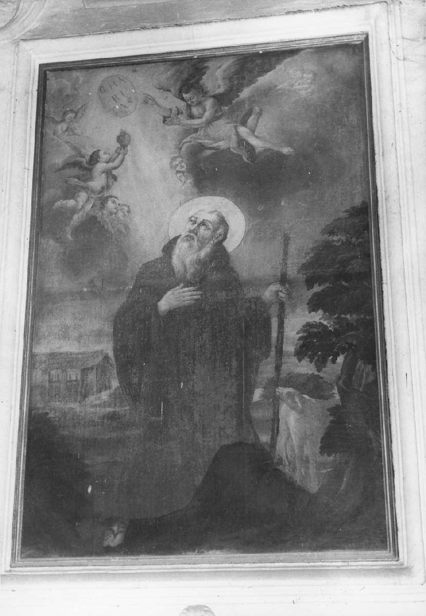 San Francesco di Paola (dipinto) - ambito emiliano-modenese (metà sec. XVIII)