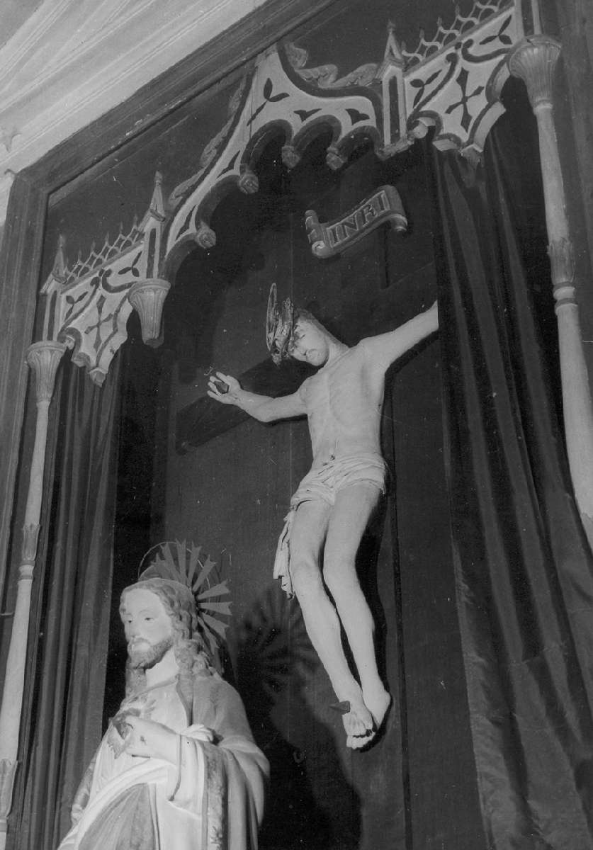 crocifisso - manifattura emiliana (metà sec. XVIII)