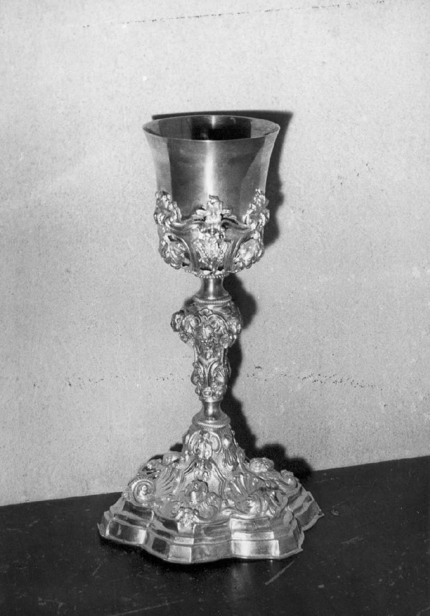 calice - manifattura emiliana (metà sec. XIX)