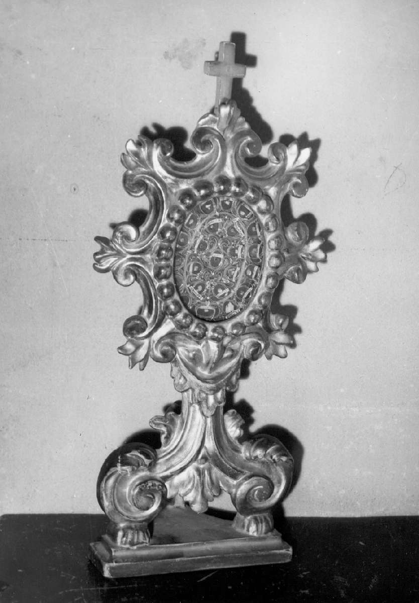 San Francesco di Sales (reliquiario - a ostensorio) - manifattura bolognese (inizio sec. XVIII)