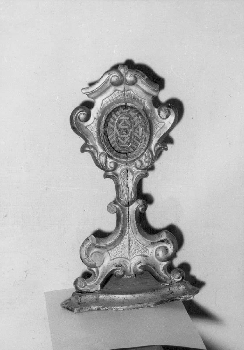 reliquiario - a ostensorio - manifattura reggiana (sec. XVIII)