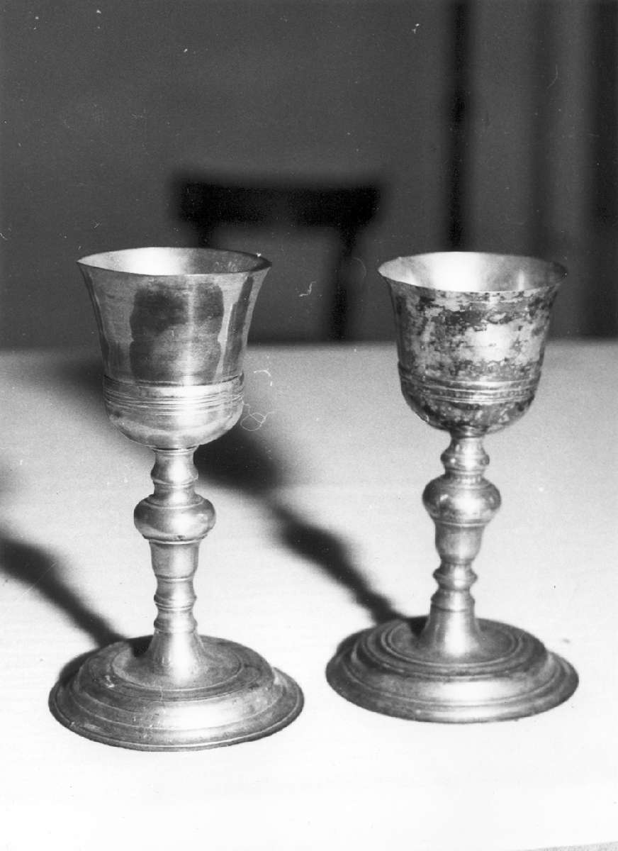 calice - manifattura emiliana (prima metà sec. XVIII)