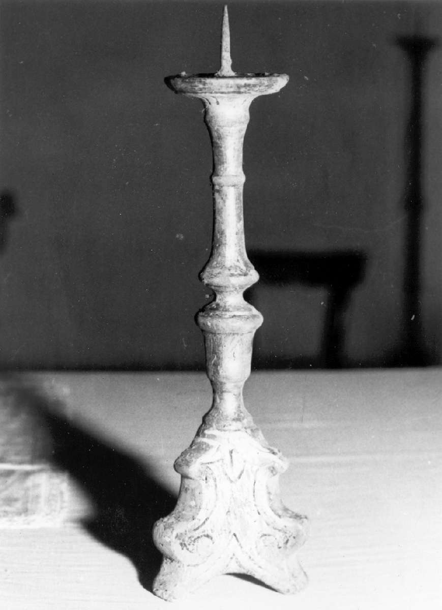 candeliere - manifattura emiliana (fine/inizio secc. XVIII/ XIX)