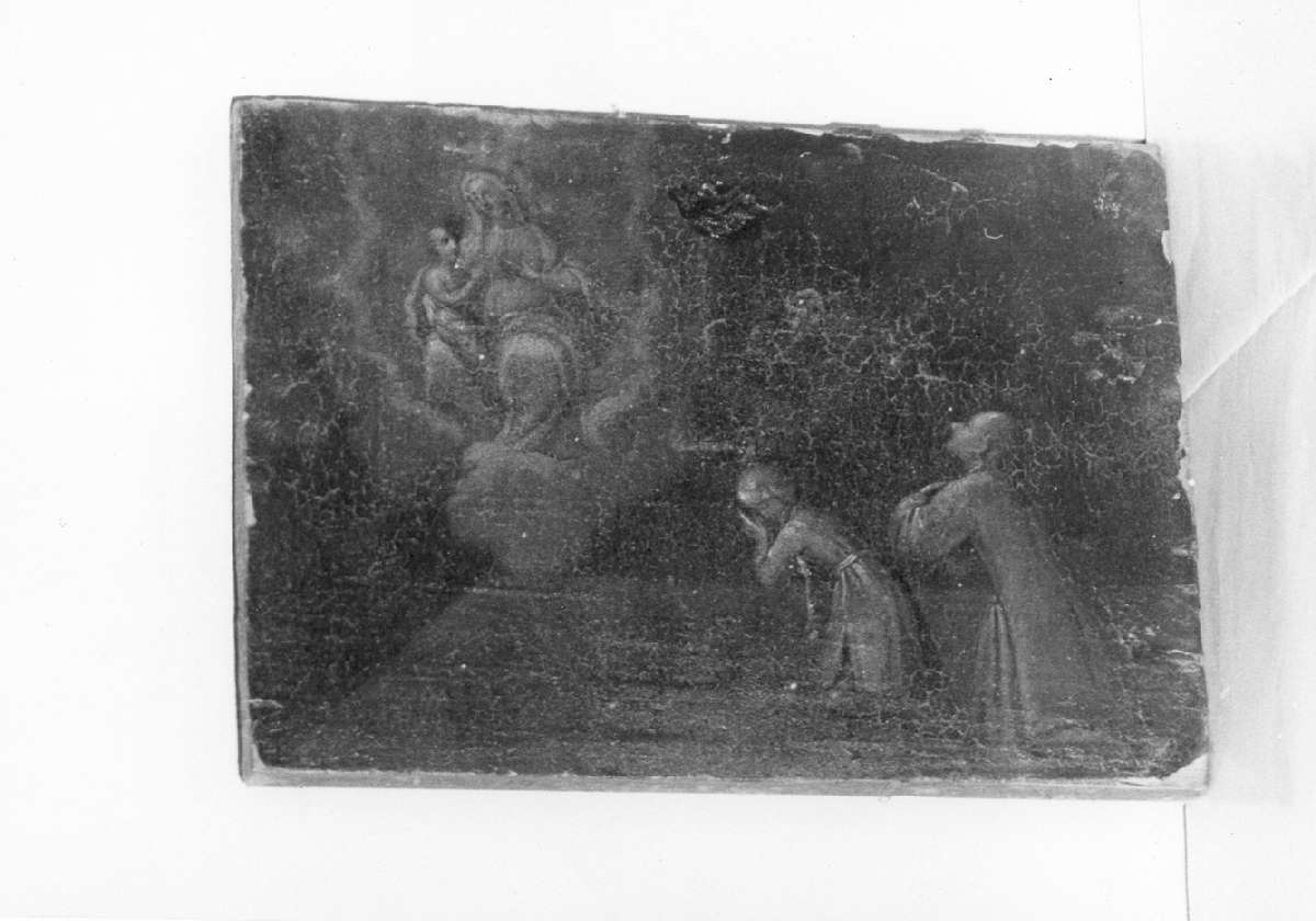 scena di grazia ricevuta (ex voto) - ambito emiliano (sec. XVIII)