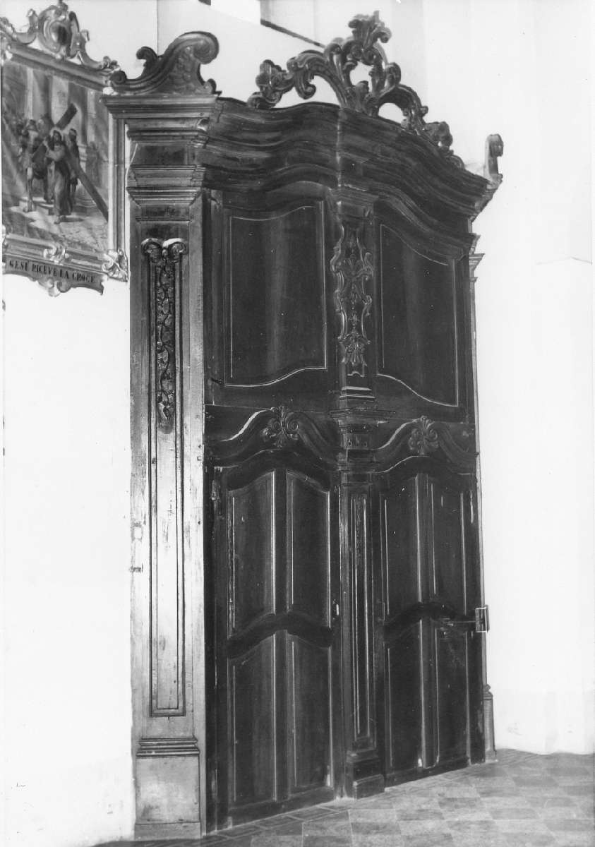 porta - a due battenti - manifattura emiliana (sec. XVIII)