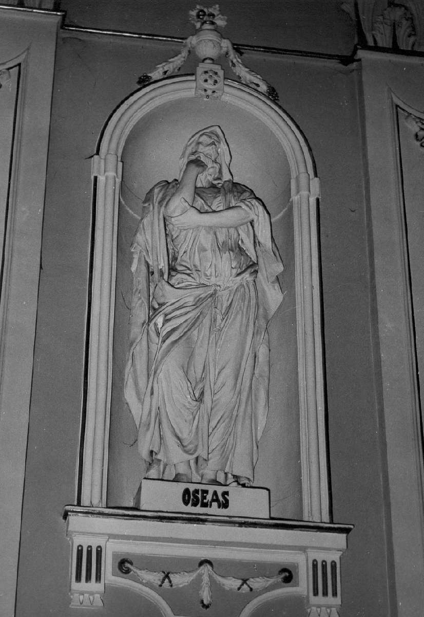 profeta Oseas (statua) di Morini Giovanni (sec. XVIII)