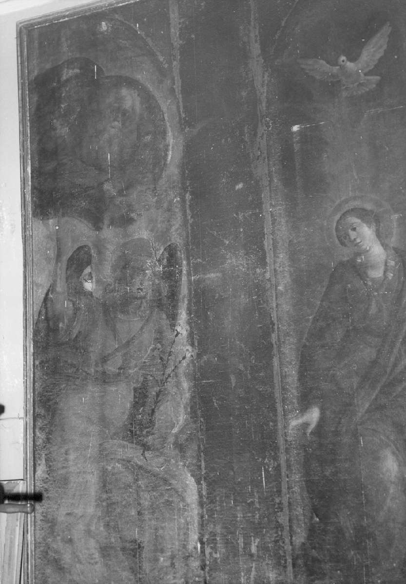 Annunciazione (dipinto) di Borbone Jacopo (fine/inizio secc. XVI/ XVII)