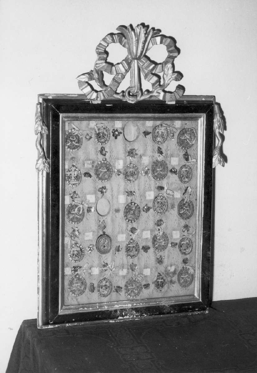 vetrina per reliquie - manifattura emiliano-lombarda (fine sec. XVIII)