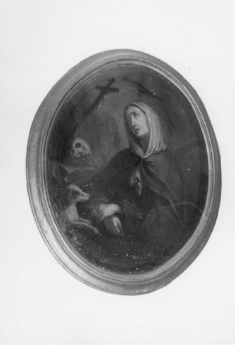 ritratto a mezza figura di un prelato (dipinto) - ambito emiliano-lombardo (sec. XVIII)