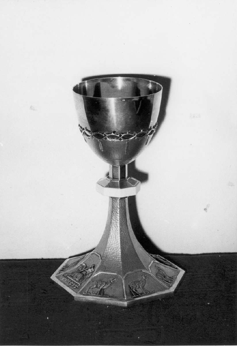 calice - manifattura emiliano-lombarda (prima metà sec. XX)