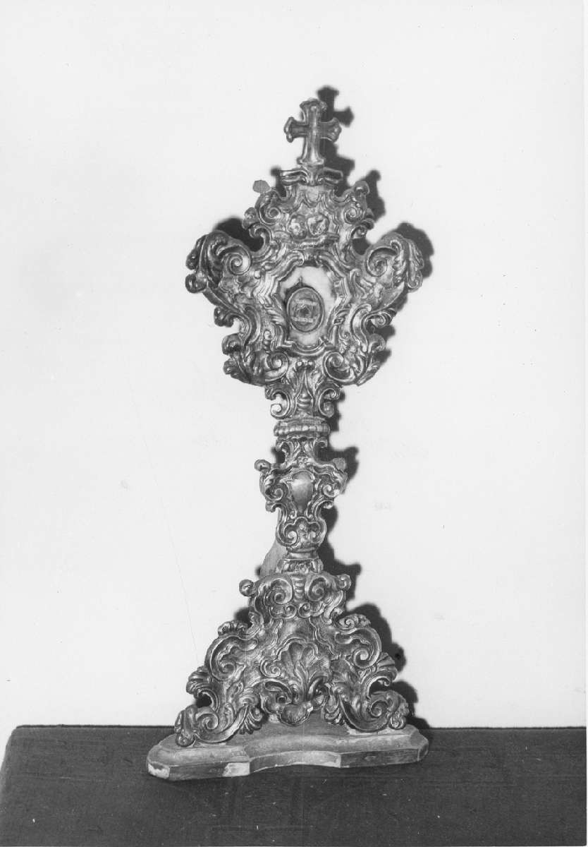 reliquiario - a ostensorio - manifattura emiliano-lombarda (sec. XVIII)