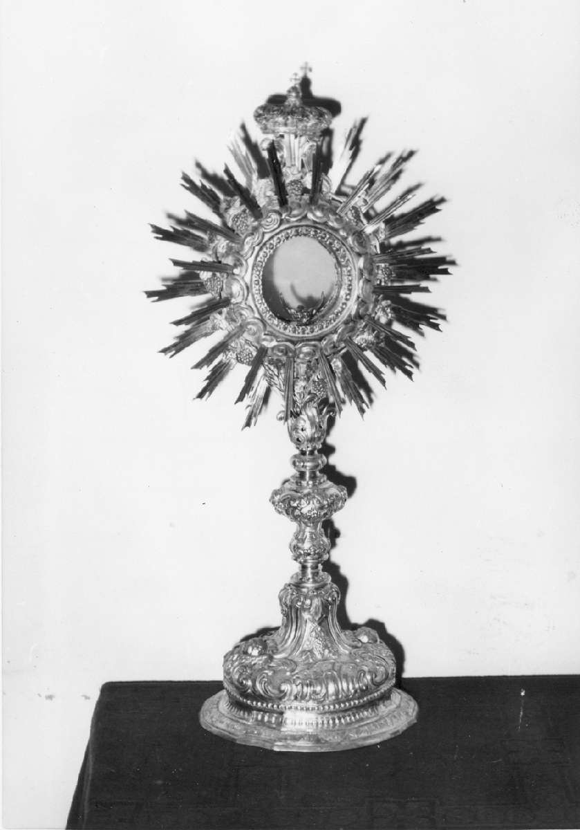 reliquiario - a ostensorio - manifattura emiliano-lombarda (sec. XVIII)