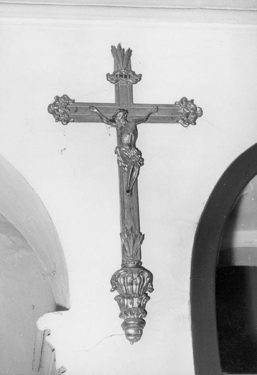 crocifisso - manifattura emiliano-lombarda (sec. XVIII)