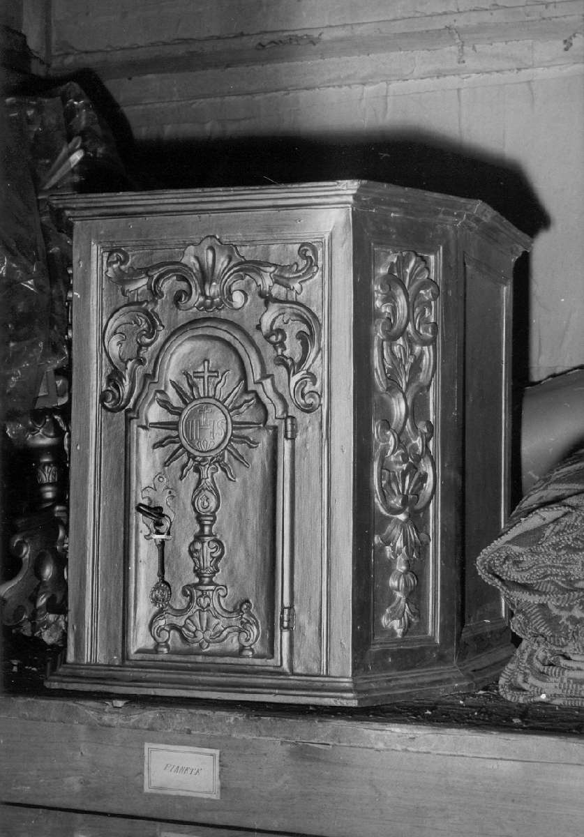 tabernacolo - a tempietto - manifattura emiliano-lombarda (sec. XVIII)