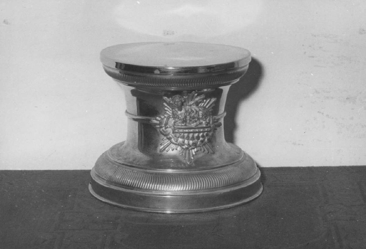 espositorio eucaristico - manifattura emiliano-lombarda (prima metà sec. XX)