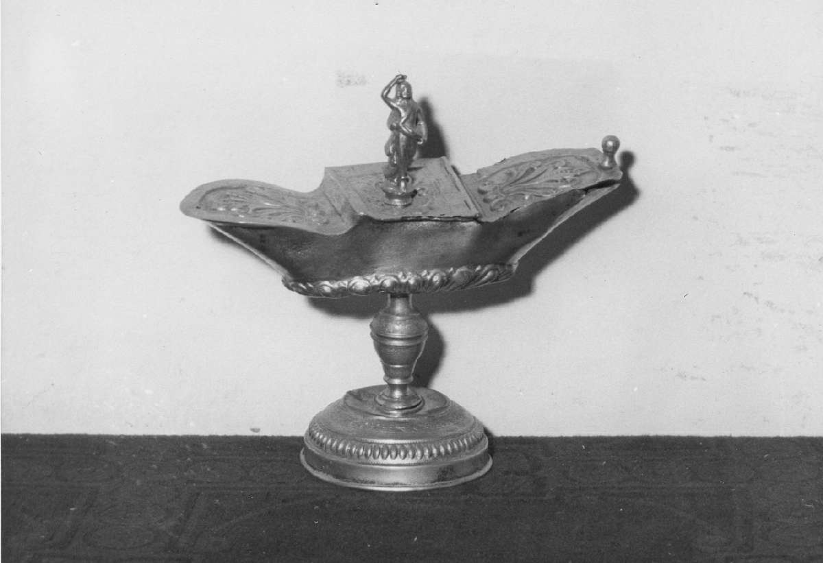 navicella portaincenso - manifattura emiliano-lombarda (sec. XIX)