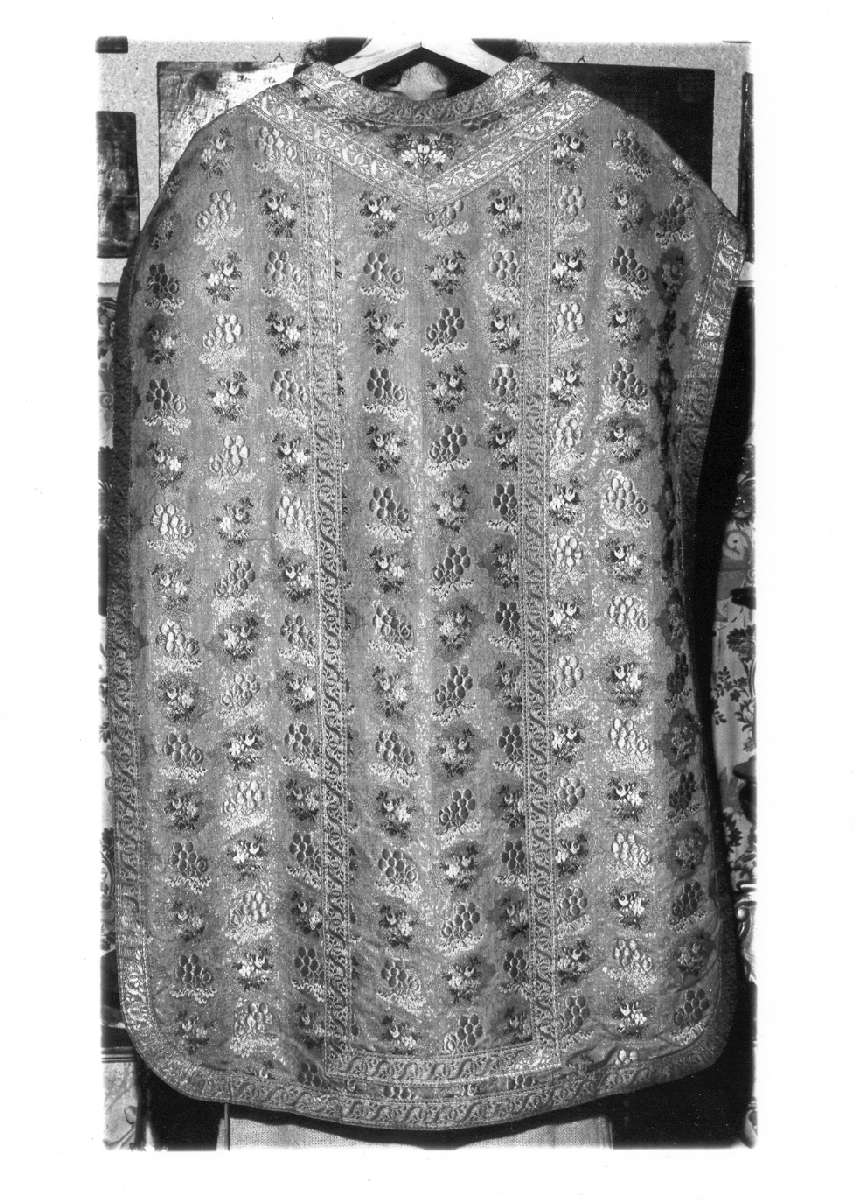 paramento liturgico, insieme - manifattura italiana (sec. XIX)