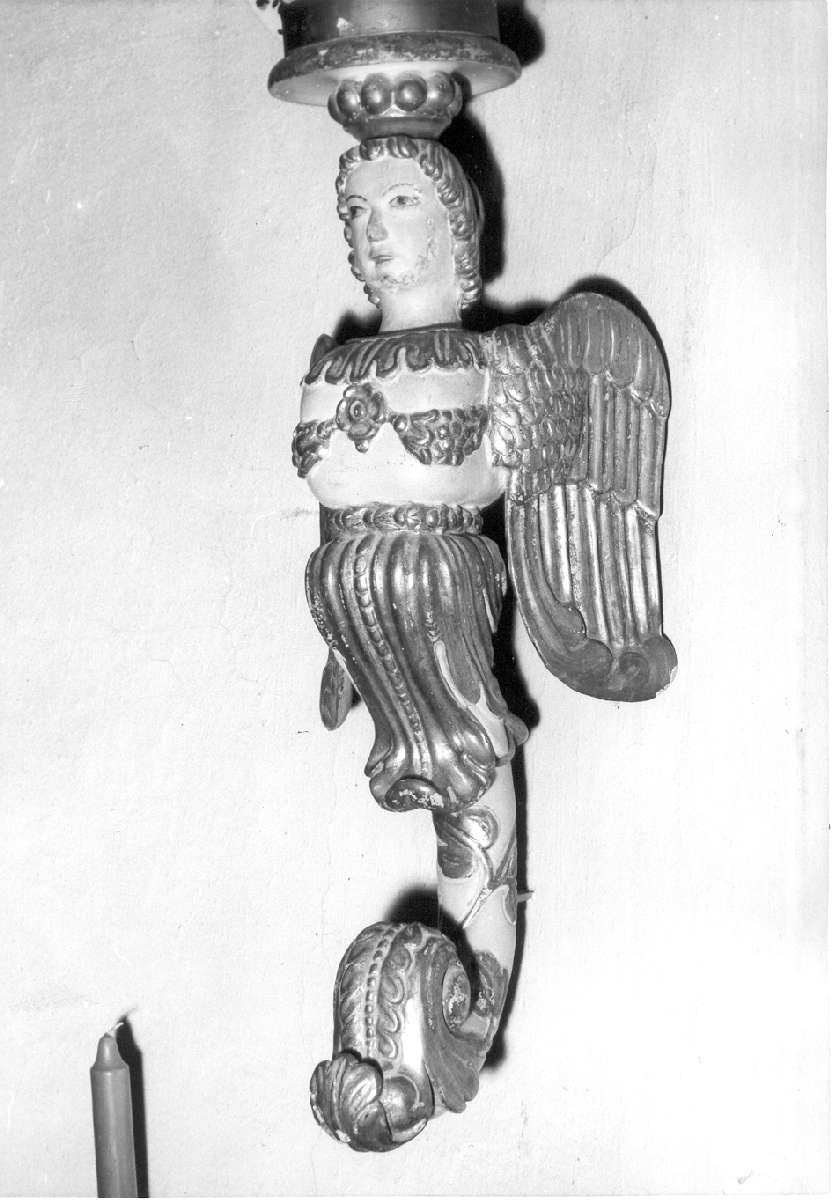 candelabro, serie - manifattura reggiana (sec. XVII)