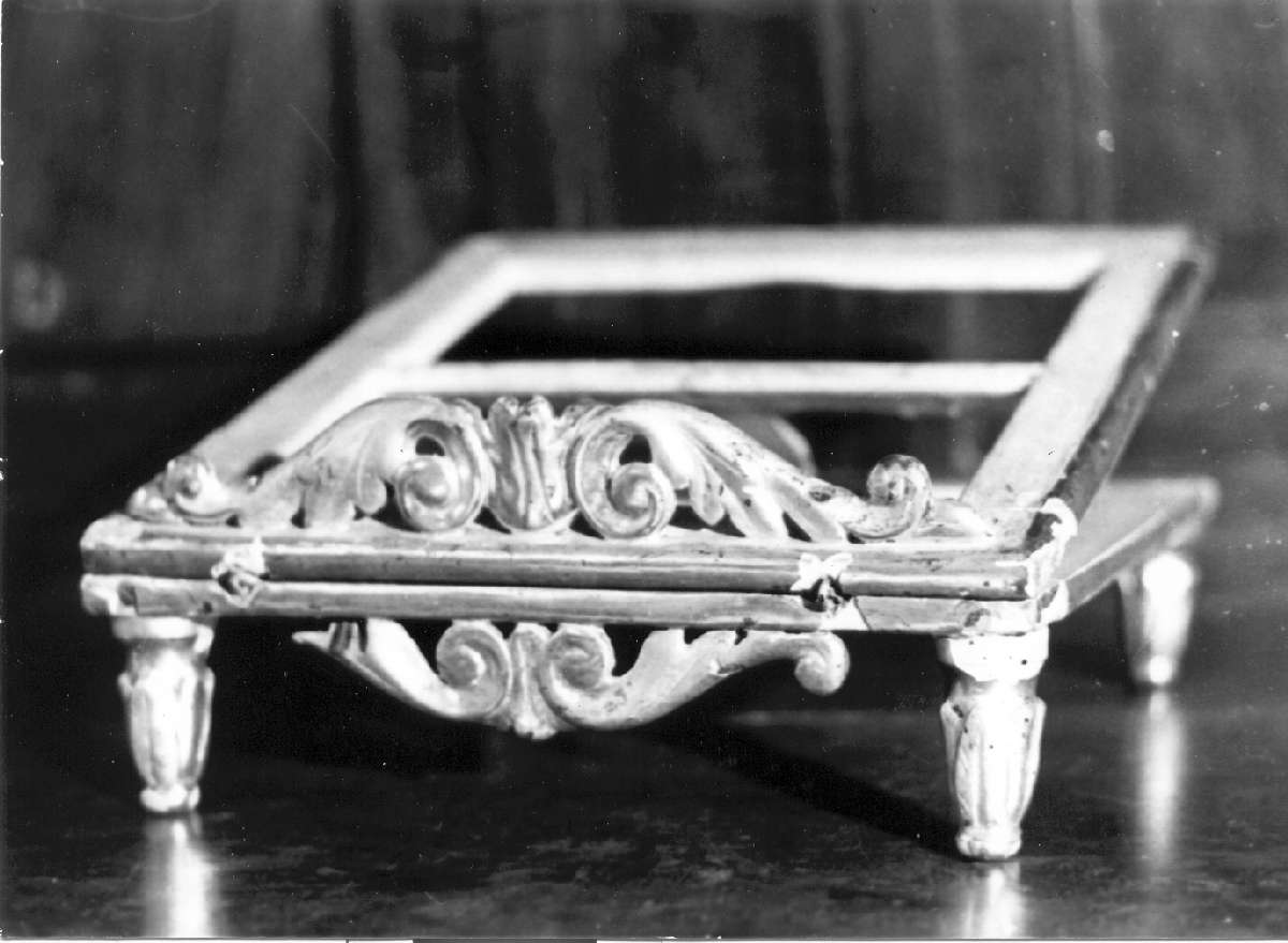 leggio d'altare - manifattura emiliana (fine/inizio secc. XVIII/ XIX)