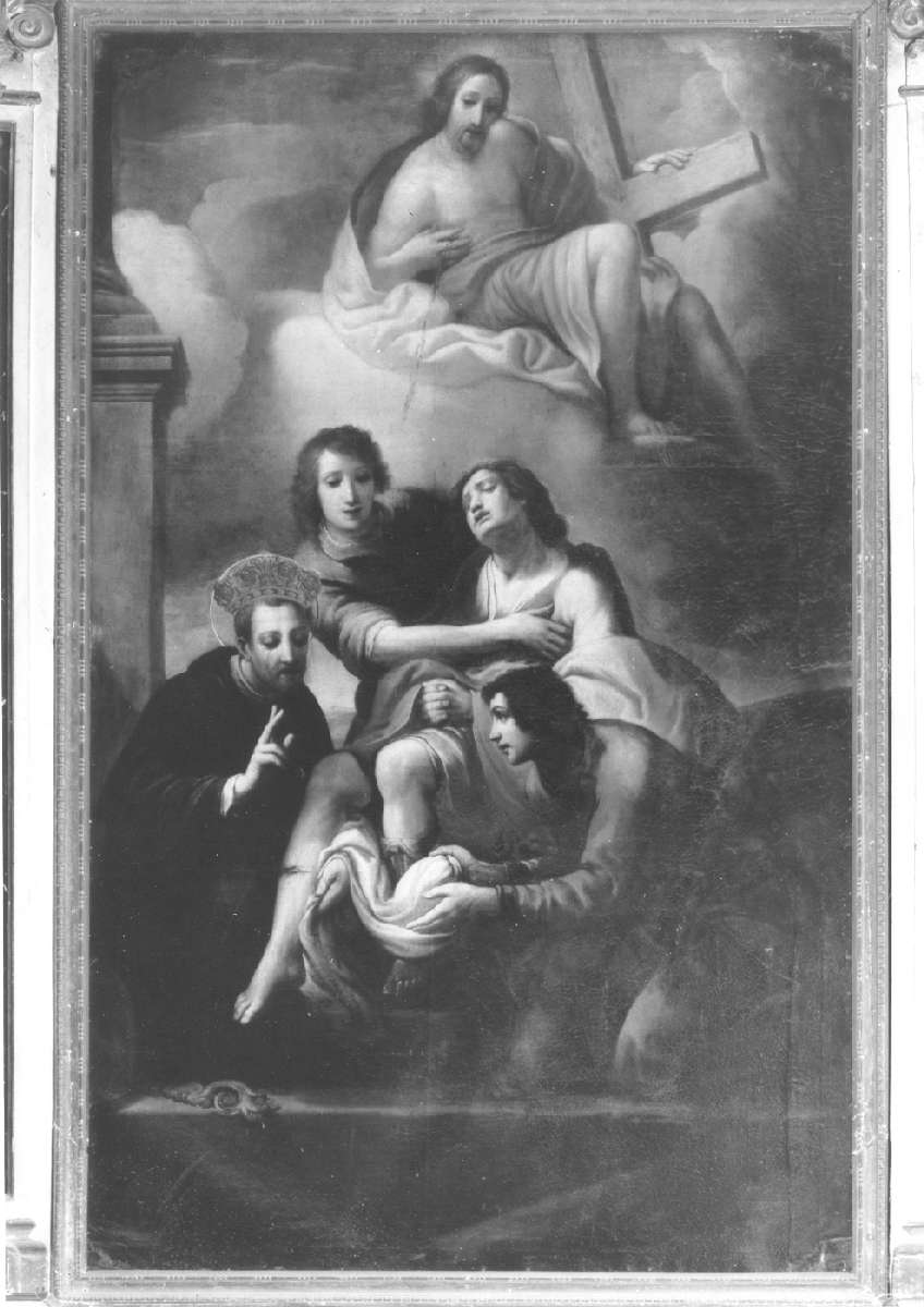 San Mauro che guarisce la piaga di un giovane (dipinto) di Vercellesi Sebastiano (prima metà sec. XVII)
