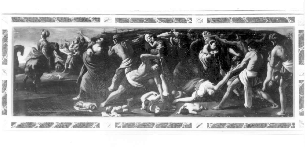 strage degli innocenti (dipinto) di Massarini Girolamo (seconda metà sec. XVII)