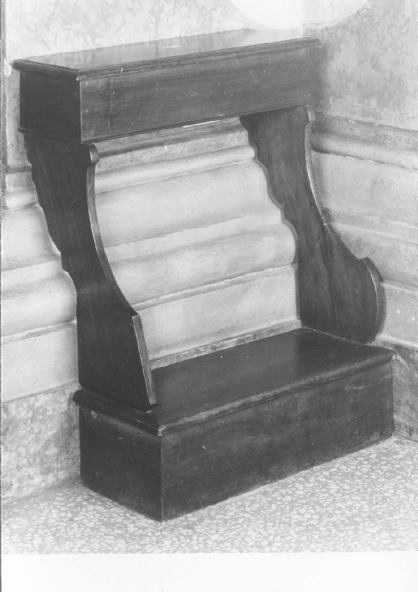 inginocchiatoio, serie - manifattura modenese (sec. XIX)