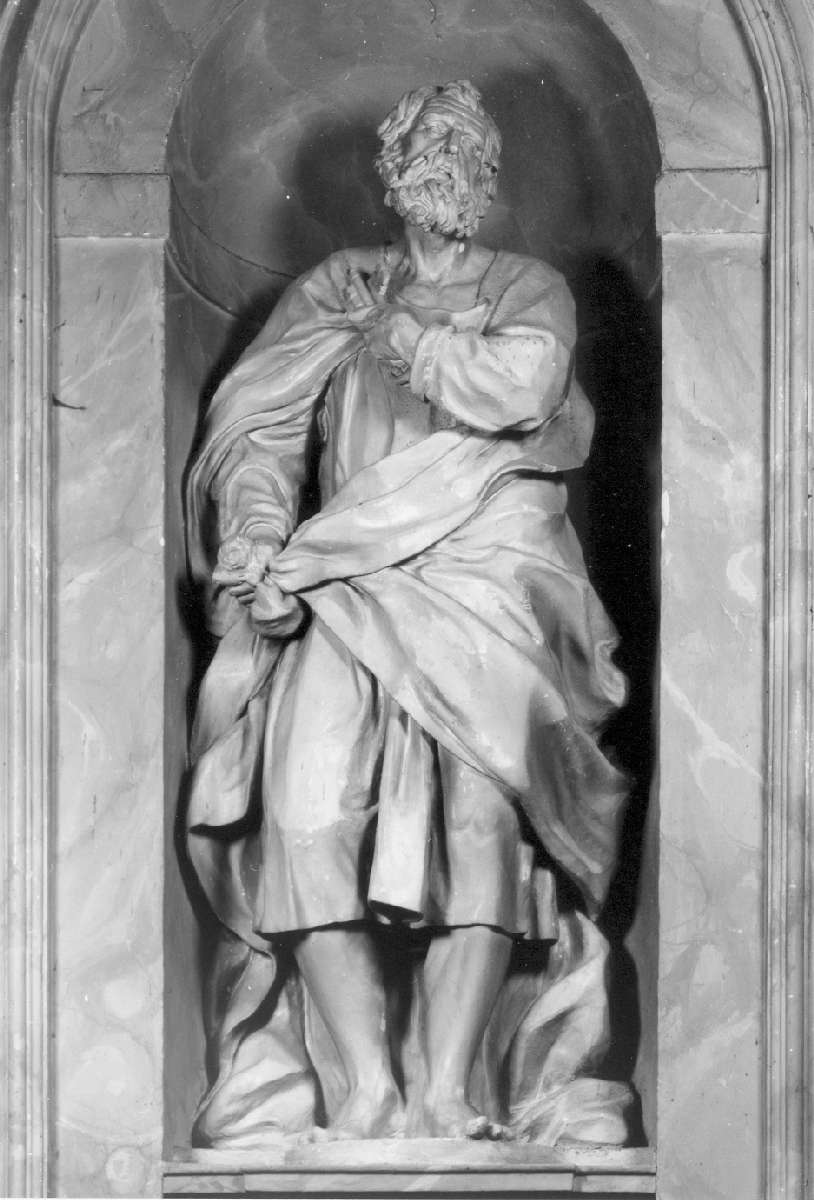 San Pietro (statua) di Besenzi Paolo Emilio (bottega) (sec. XVII)