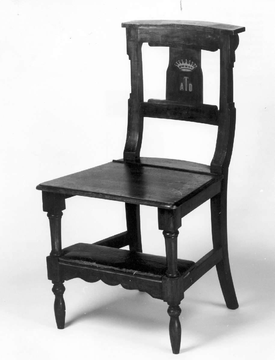 sedia - manifattura modenese (seconda metà sec. XIX)