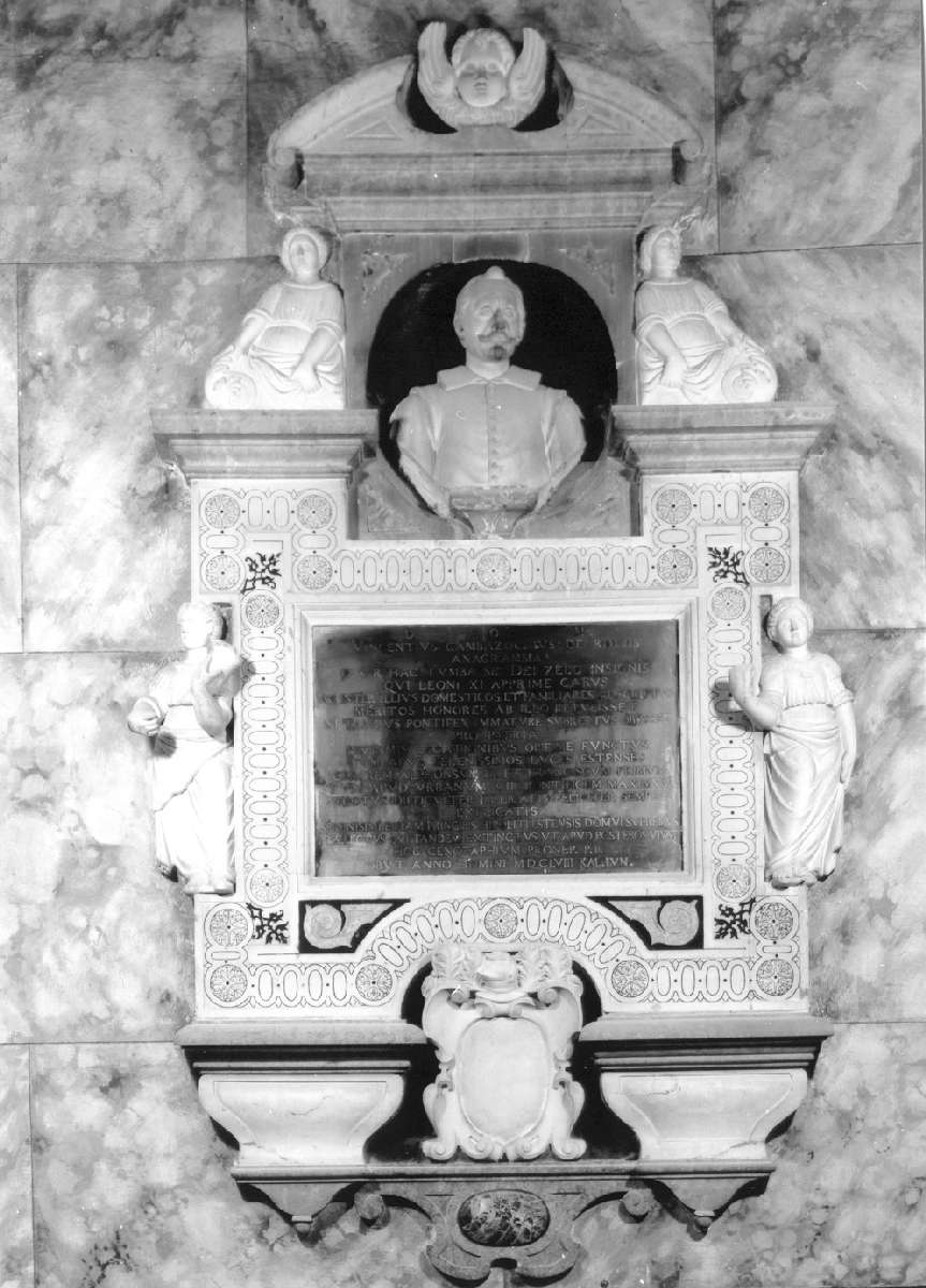 monumento funebre - manifattura reggiana (metà sec. XVII)