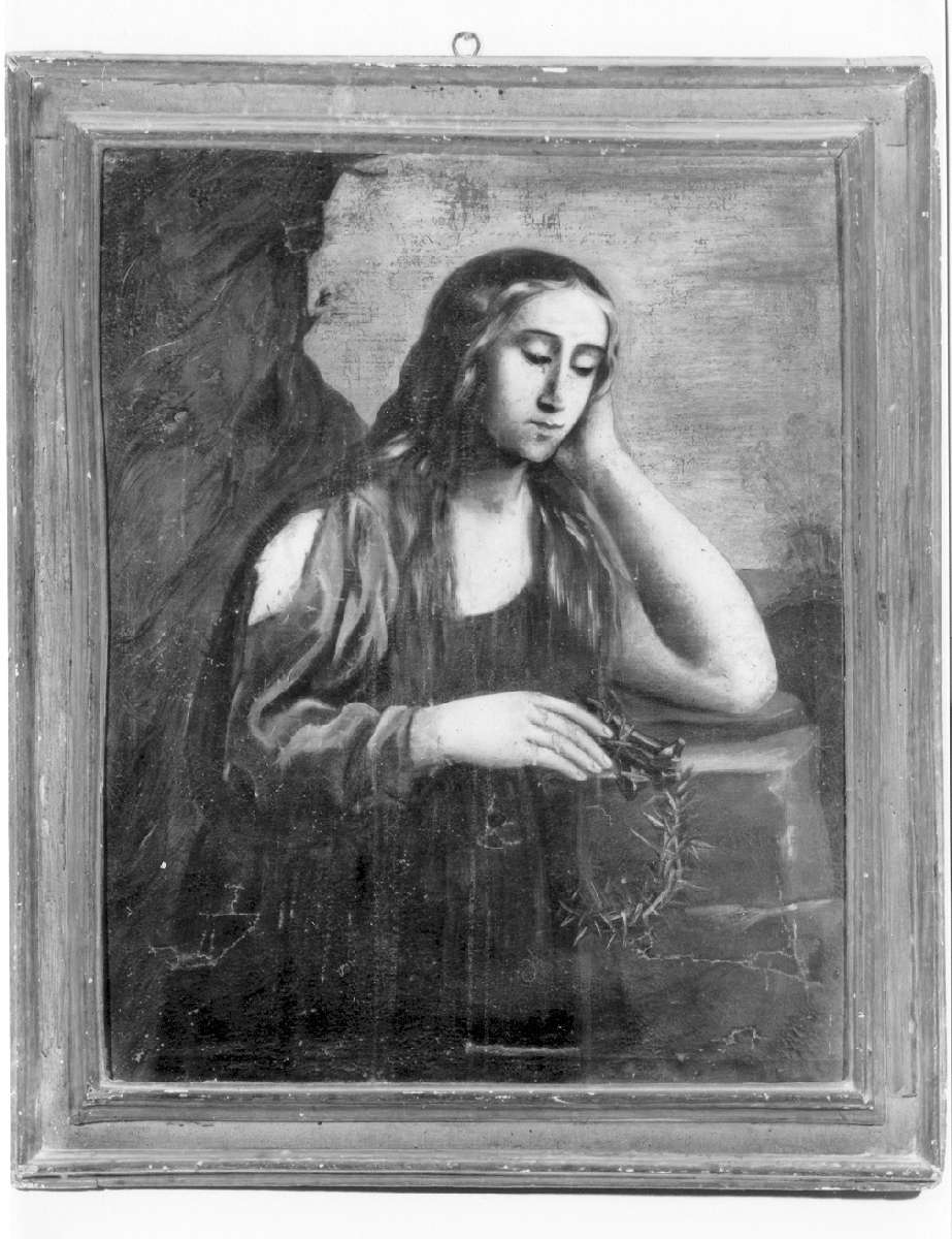 Maddalena penitente (dipinto) - manifattura emiliana (ultimo quarto sec. XVII)