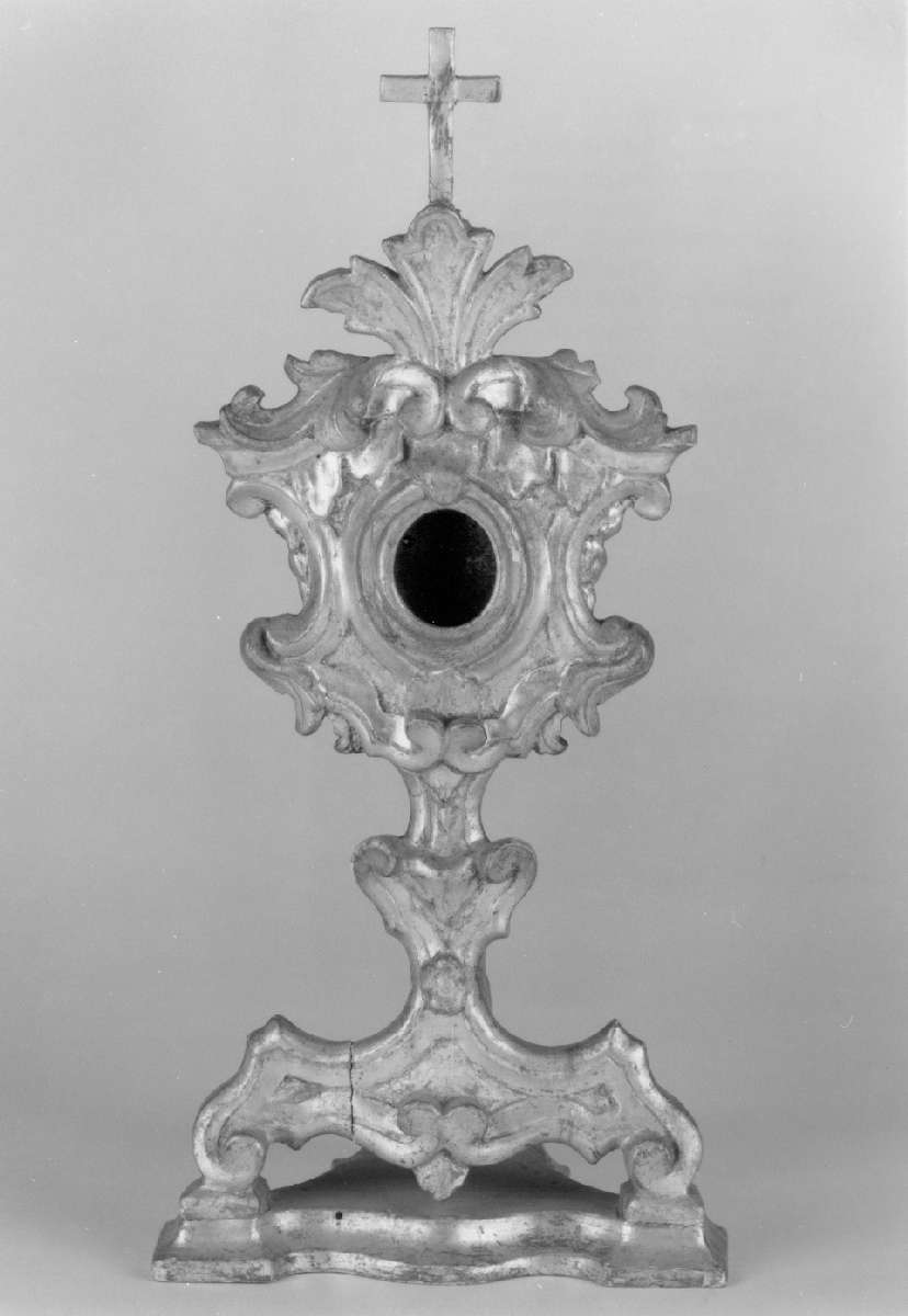 reliquiario - a ostensorio - manifattura emiliana (seconda metà sec. XVIII)