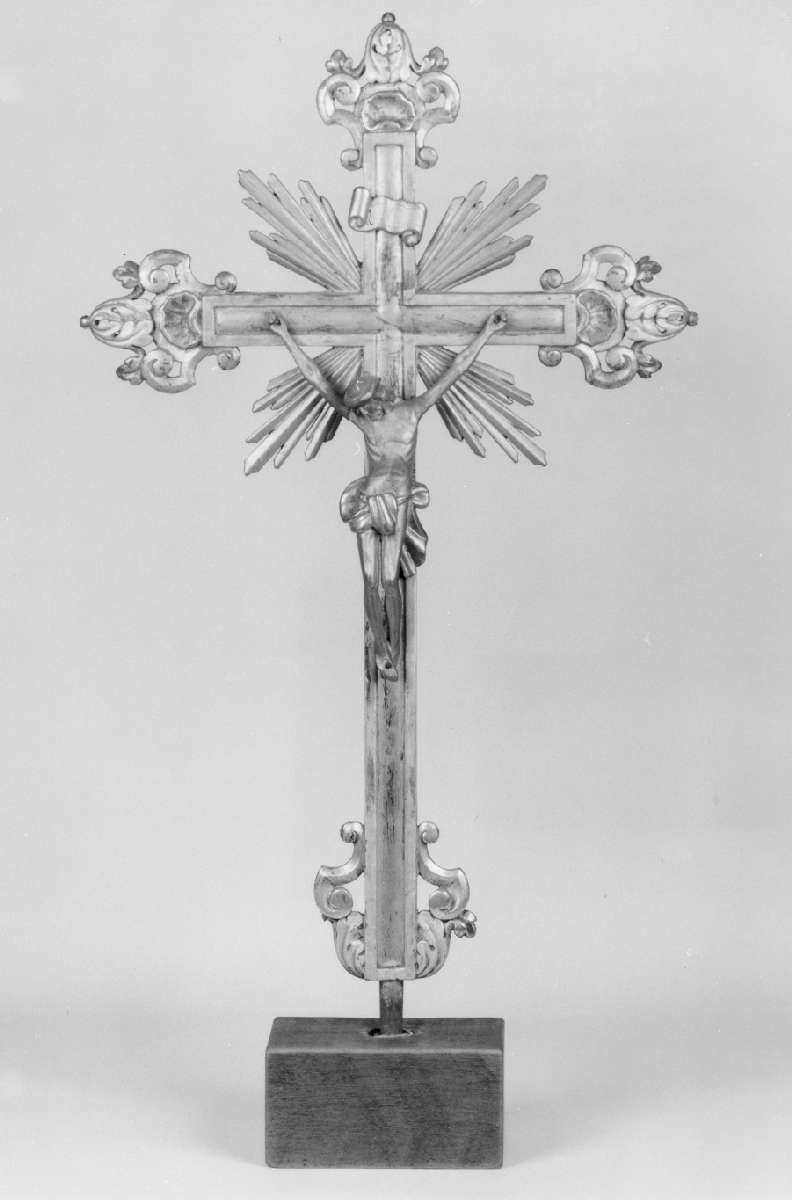 croce d'altare - manifattura emiliana (sec. XIX)