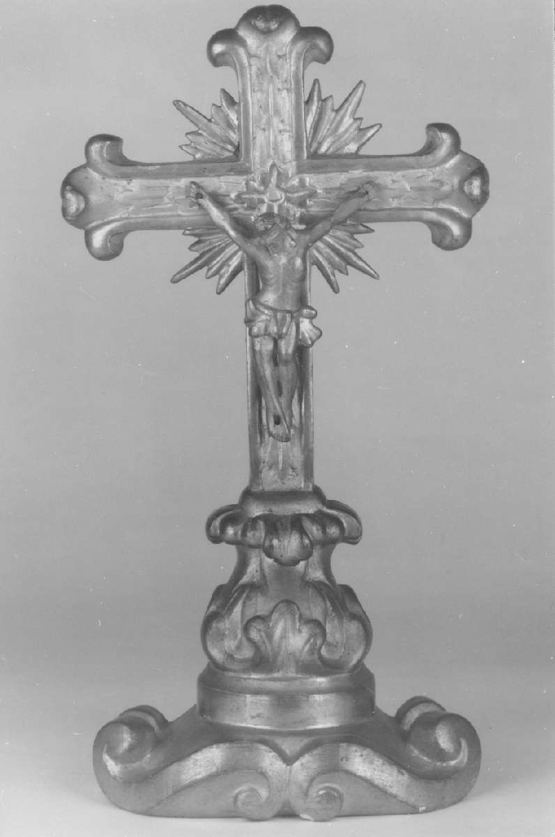 croce d'altare - manifattura emiliana (seconda metà sec. XVIII)