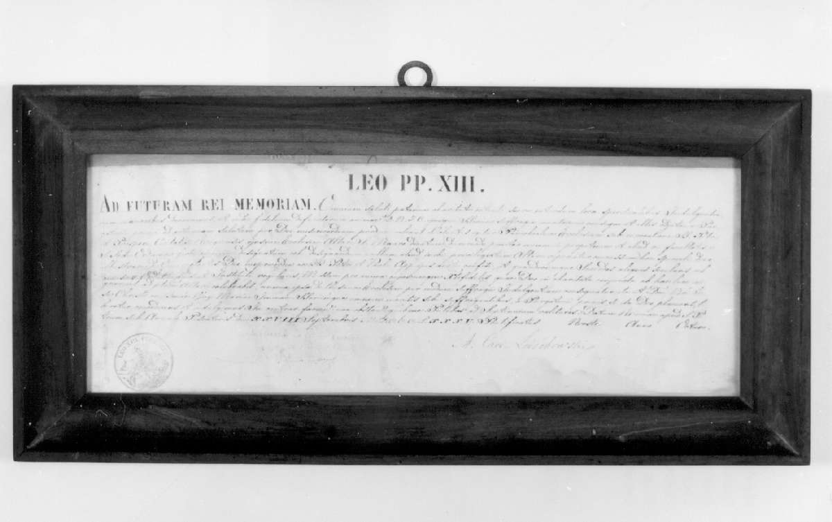 cartagloria - manifattura modenese (seconda metà sec. XIX)