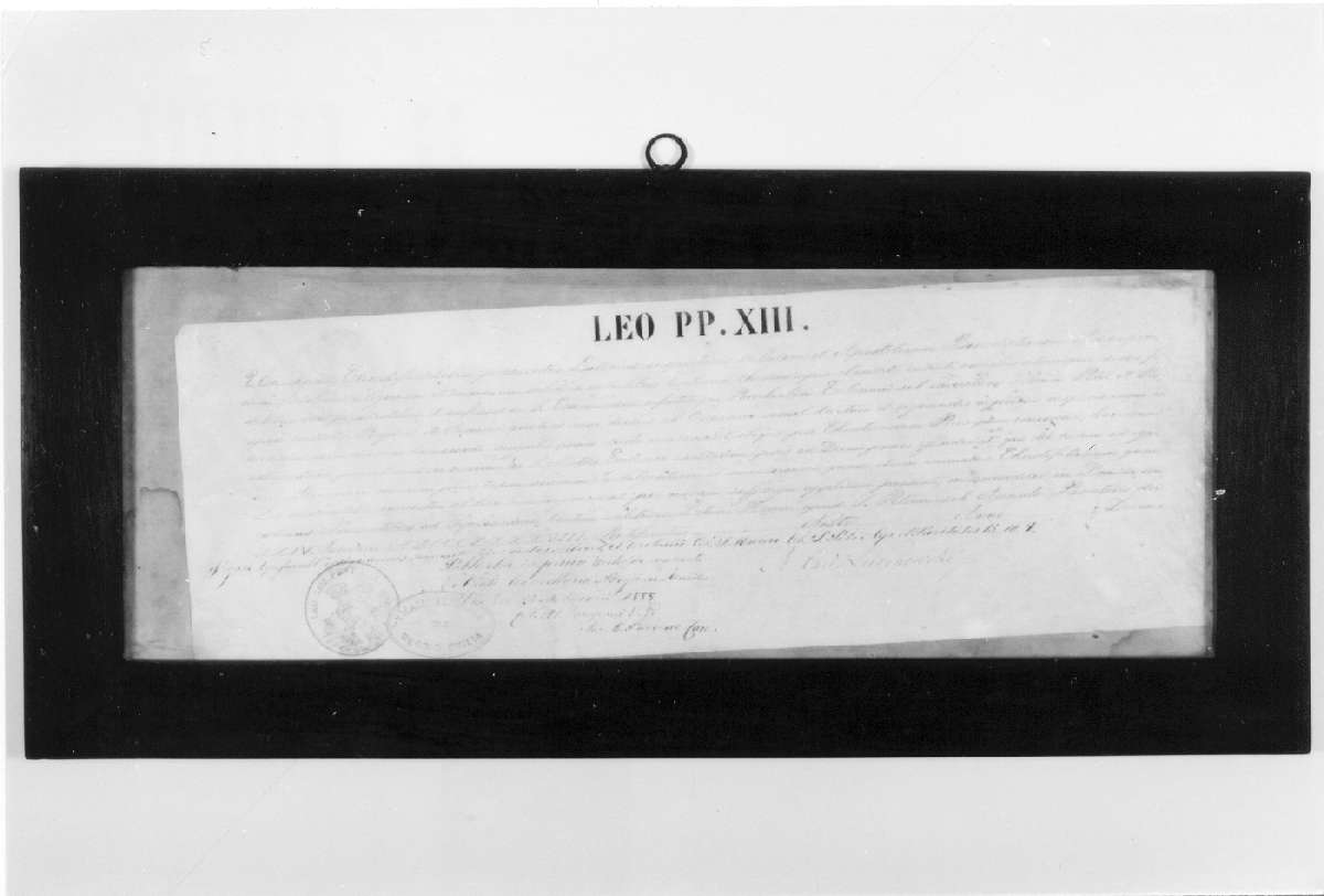 cartagloria - manifattura modenese (seconda metà sec. XIX)