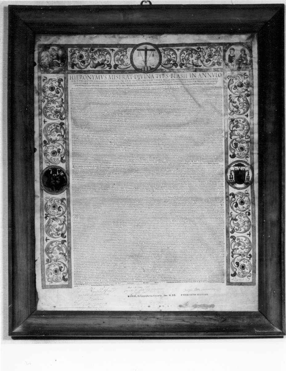 cornice - manifattura modenese (sec. XIX)