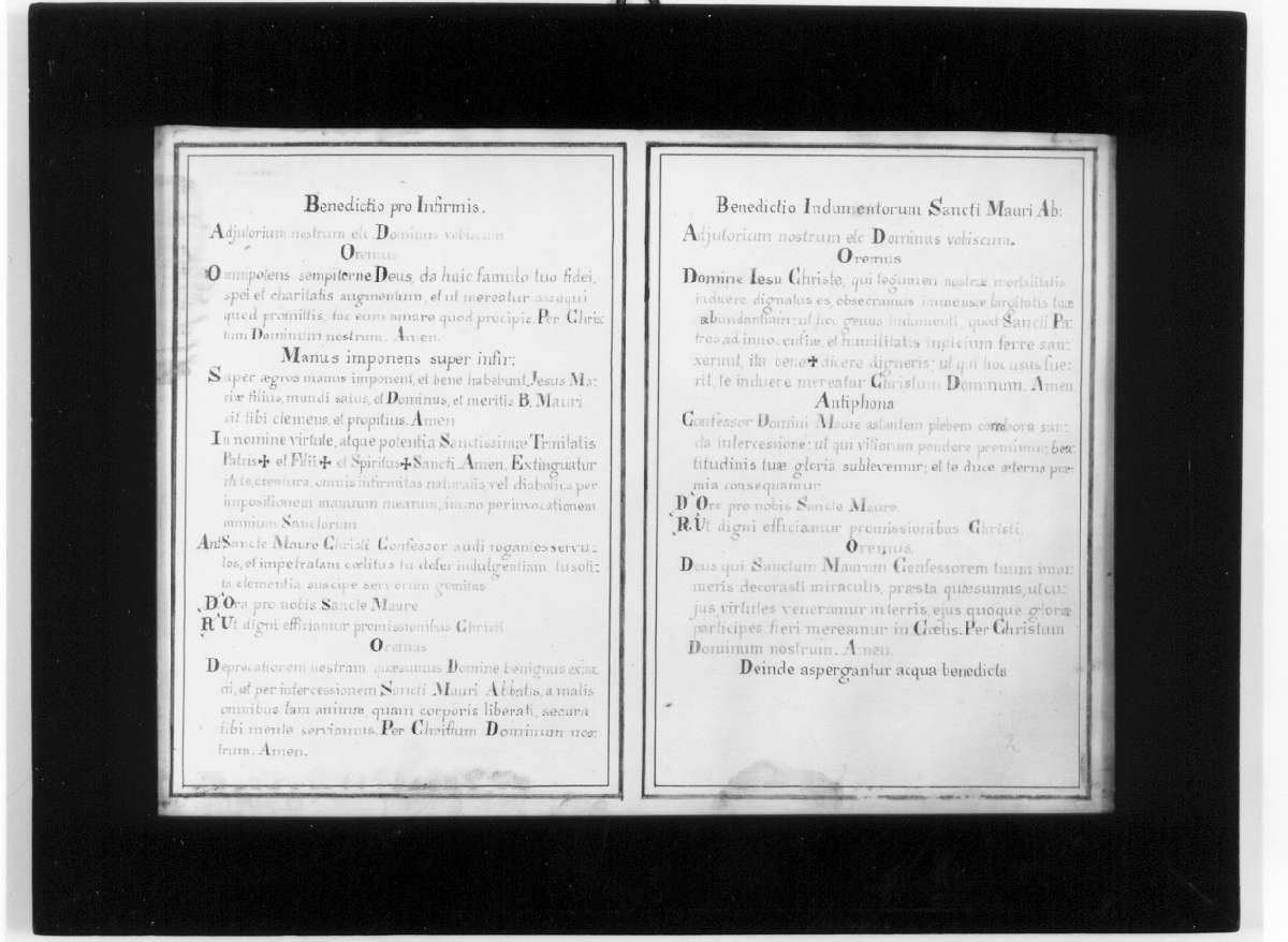 cartagloria - manifattura modenese (seconda metà sec. XIX)