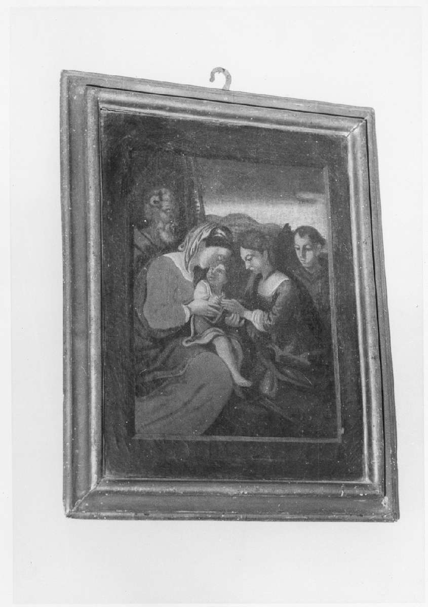 matrimonio mistico di Santa Caterina d'Alessandria (dipinto) - ambito emiliano (sec. XVII)