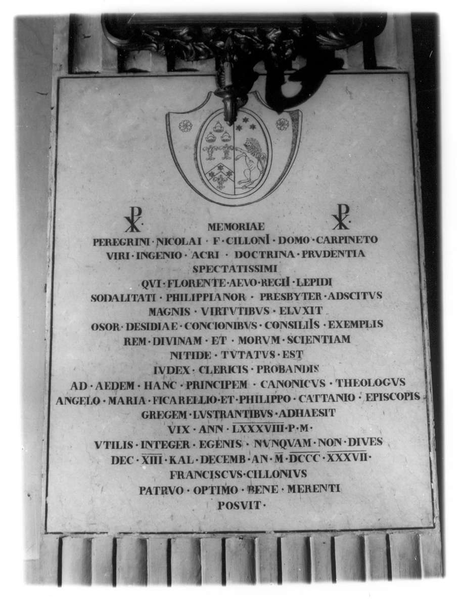 memoria - ambito reggiano (prima metà sec. XIX)