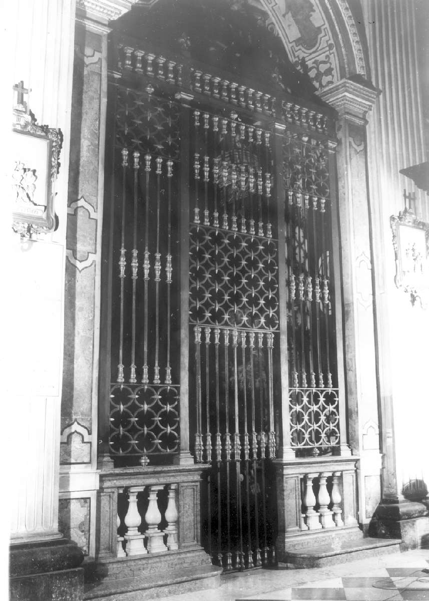 cancellata - manifattura reggiana (prima metà sec. XVII)