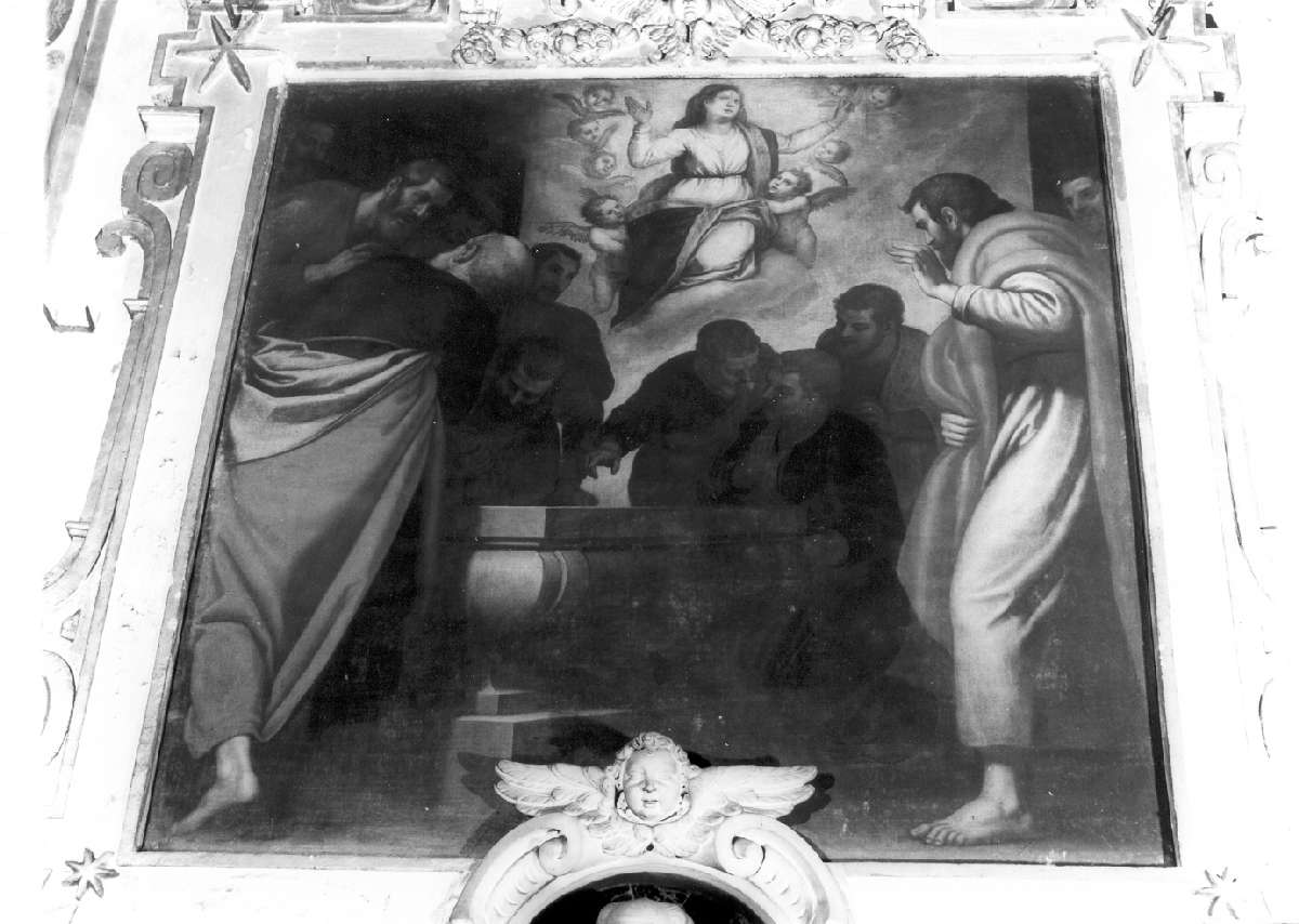 assunzione della Vergine (dipinto) di Cresti Domenico detto Passignano (inizio sec. XVII)
