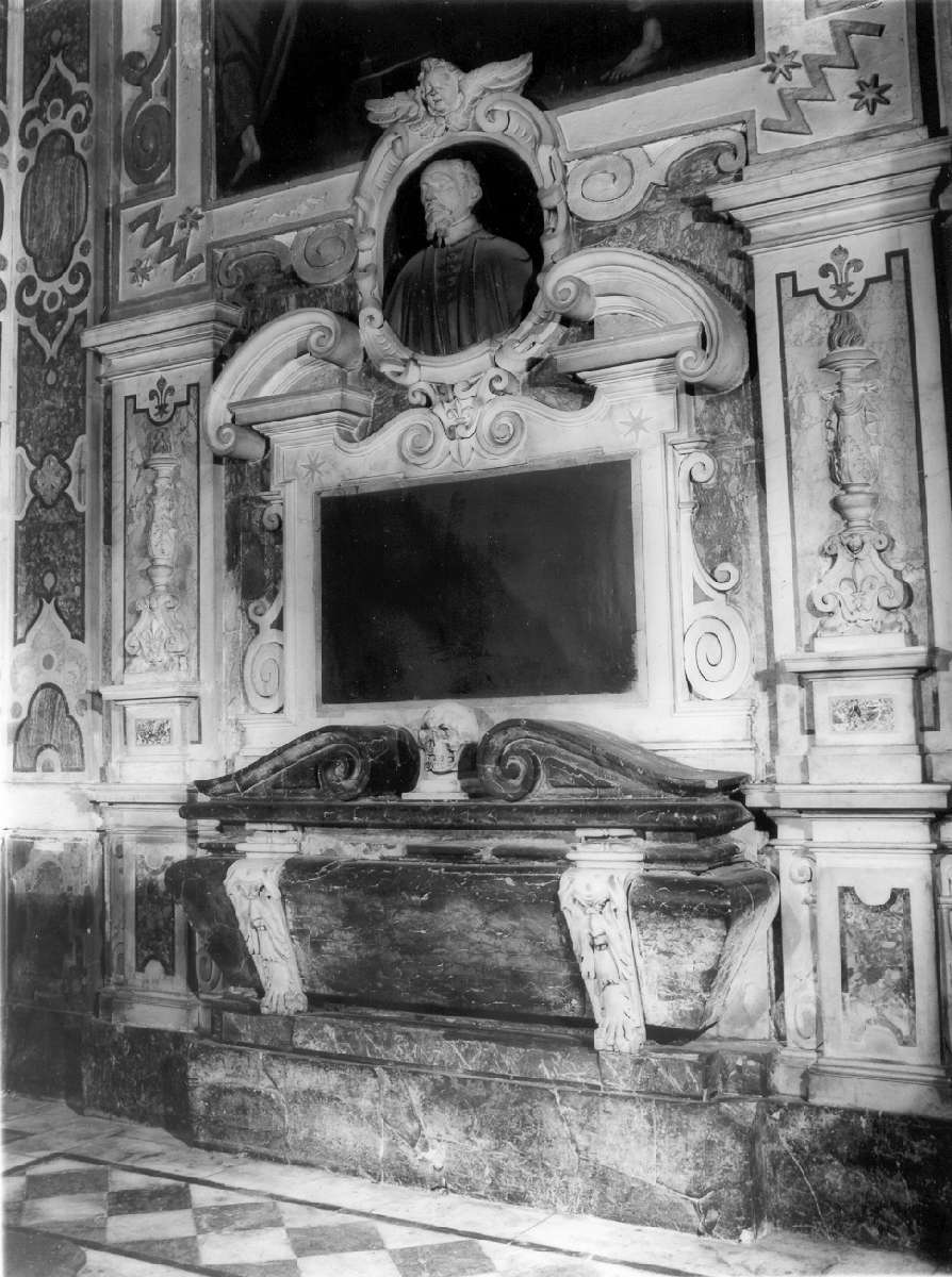 monumento funebre - manifattura reggiana (inizio sec. XVII)