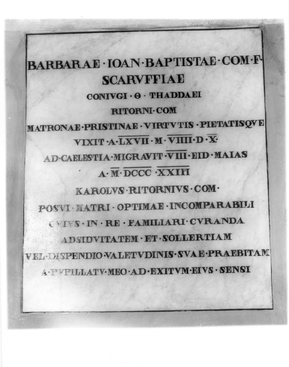 memoria - manifattura reggiana (primo quarto sec. XIX)