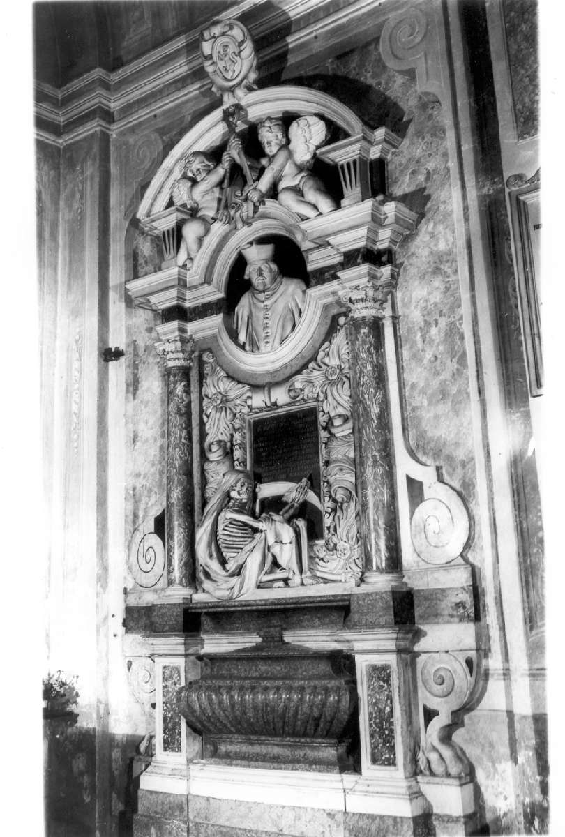 monumento funebre - manifattura reggiana (terzo quarto sec. XVII)