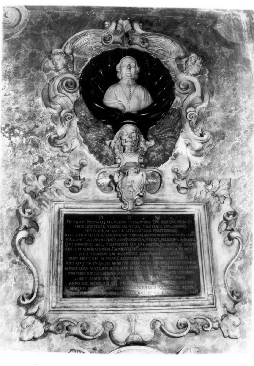 monumento funebre - manifattura reggiana (prima metà sec. XVIII)